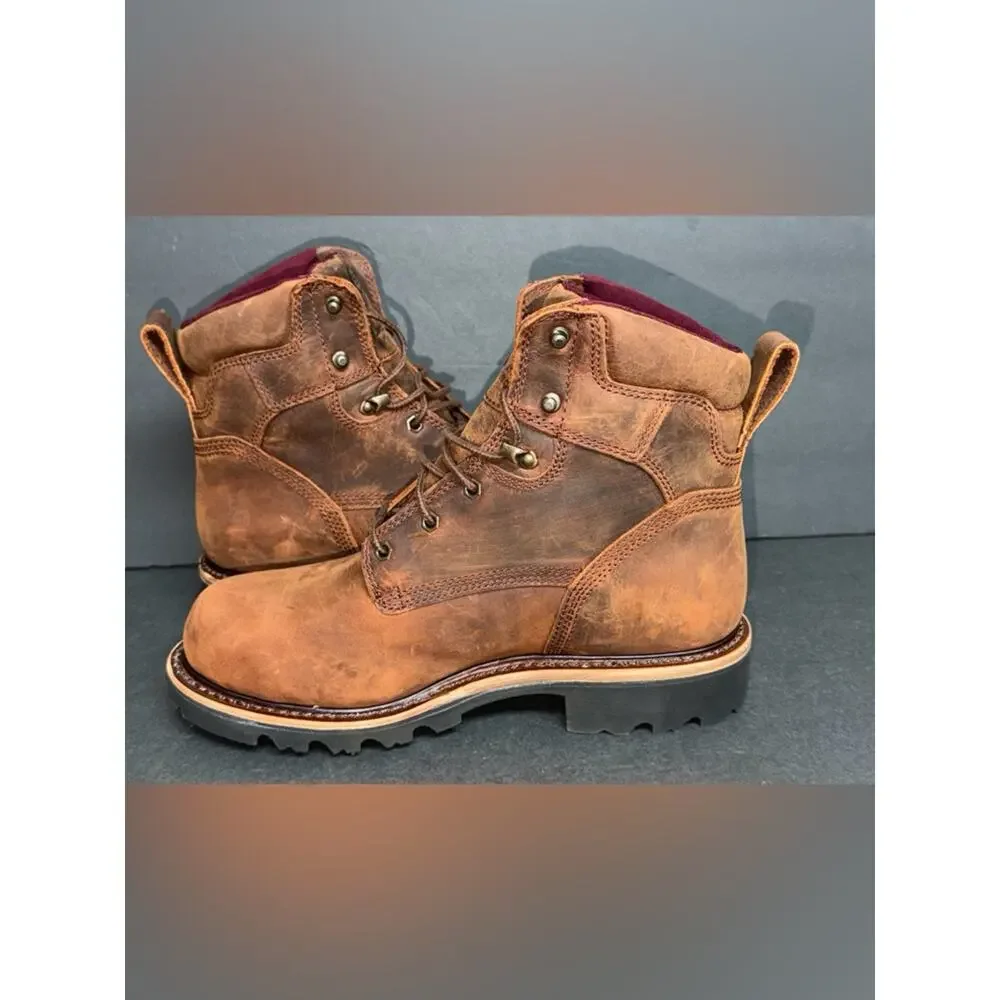 Chippewa Thunderstruck 6 Inch Waterproof Nano Composite Toe Work Boots Size 8EEE